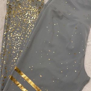 Gold Accented Leggings!